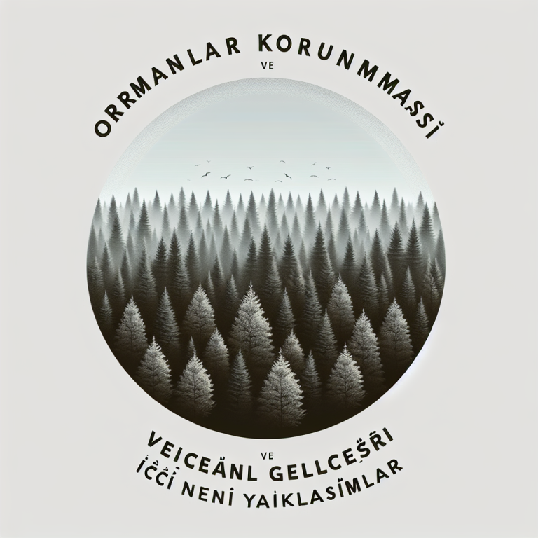 Ormanların Korunması ve Geleceği İçin Yeni Yaklaşımlar